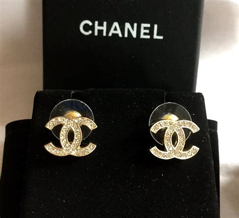 chanel earring studs price|cheap chanel stud earrings.